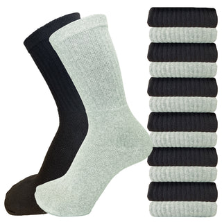 Mens 12 Pack Leisure Socks Assorted